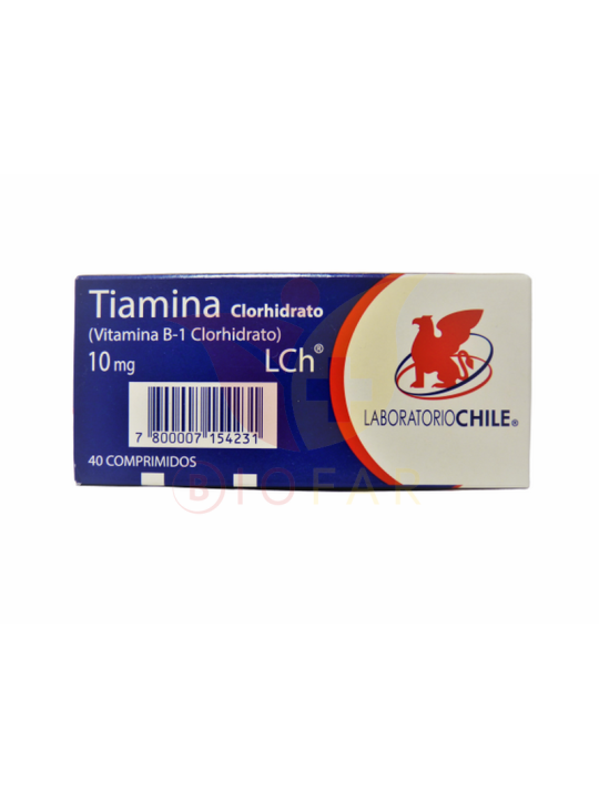 TIAMINA 10mg X40COM.