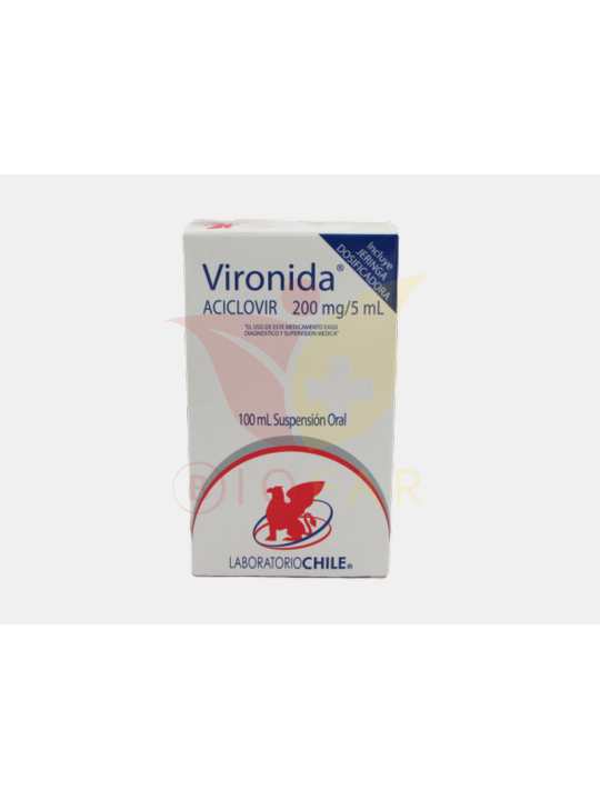 VIRONIDA 200MG/5MLX 100ML