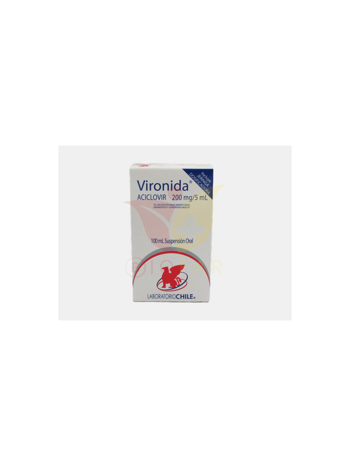 VIRONIDA 200MG/5MLX 100ML