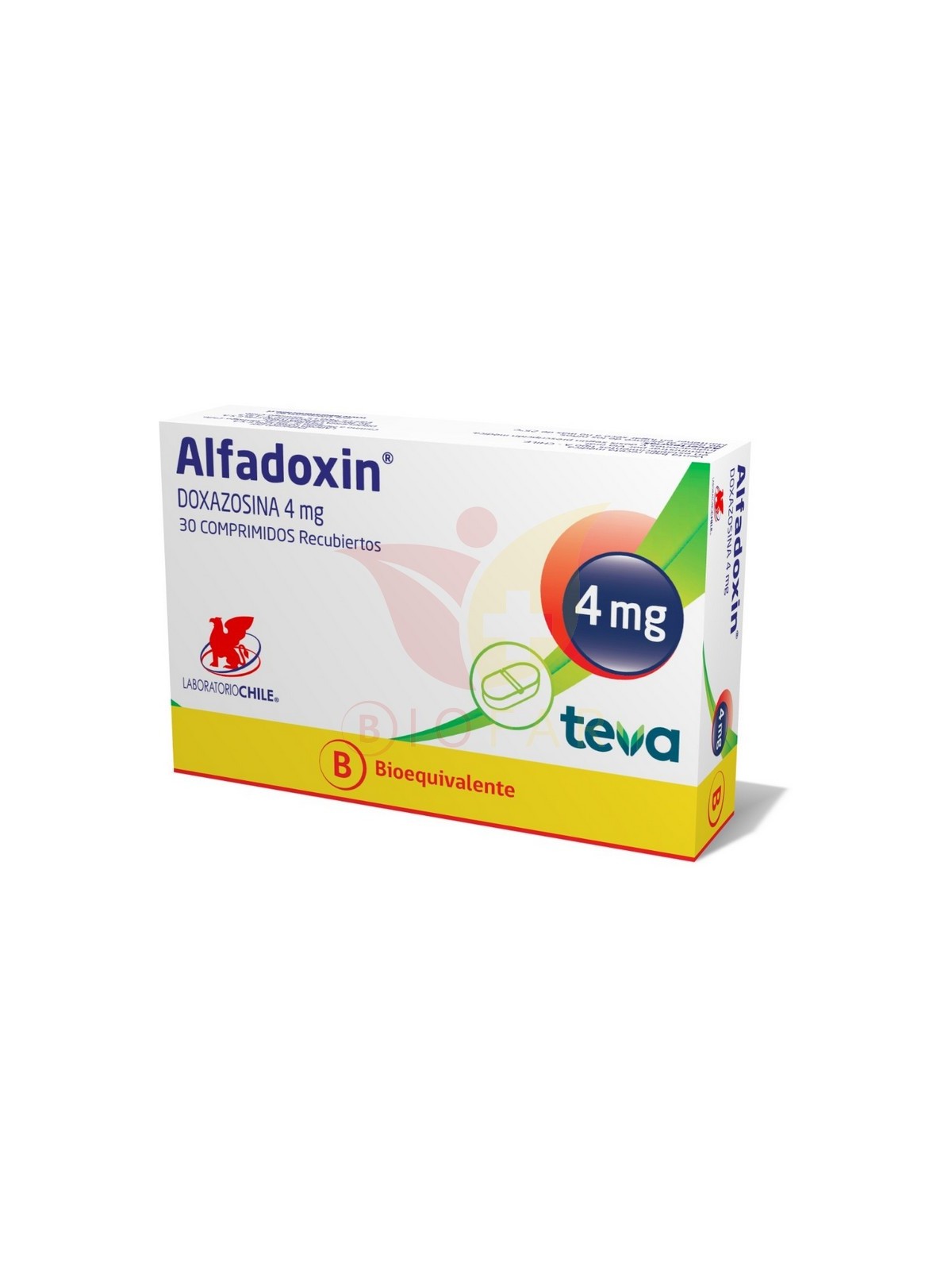 ALFADOXIN 4 MG X 30 COM