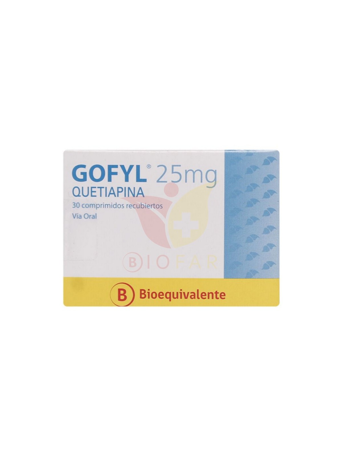 GOFYL 25MG X 30 COMP