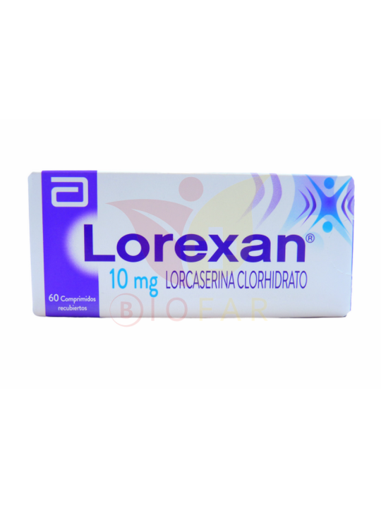 LOREXAN 10mg X 60COM