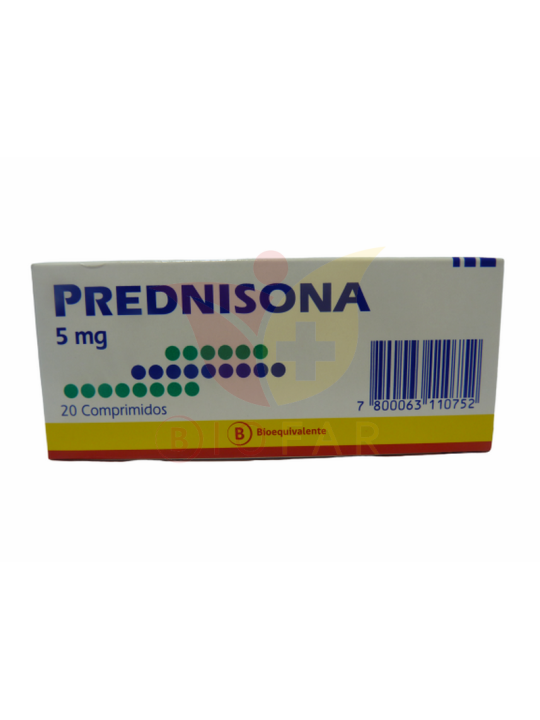 PREDNISONA  5mg X20COM.