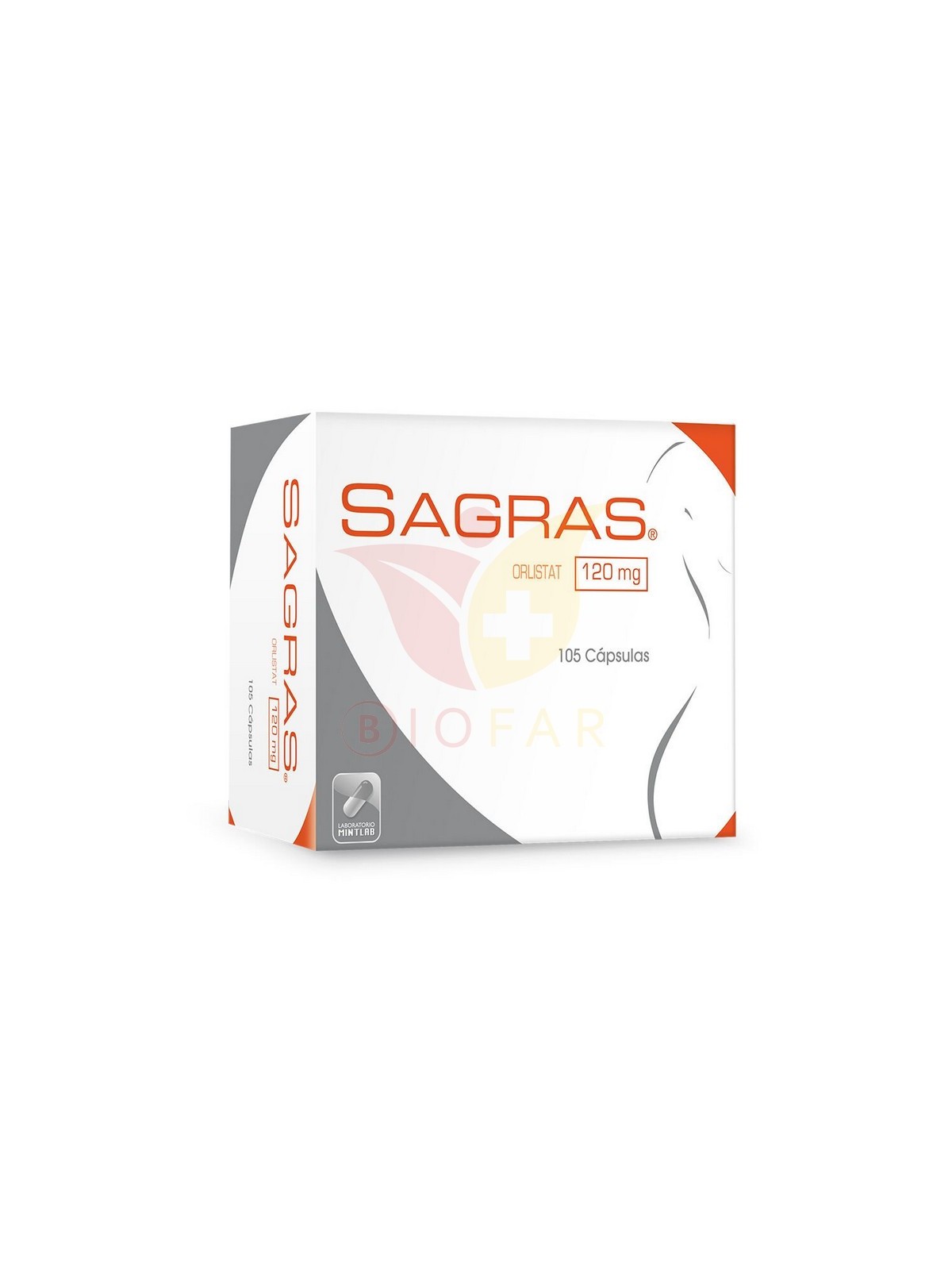 SAGRAS 120 MG X 105 CAP