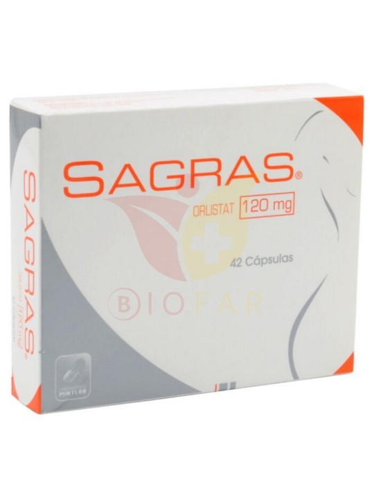 SAGRAS 120 MG X 42 CAP