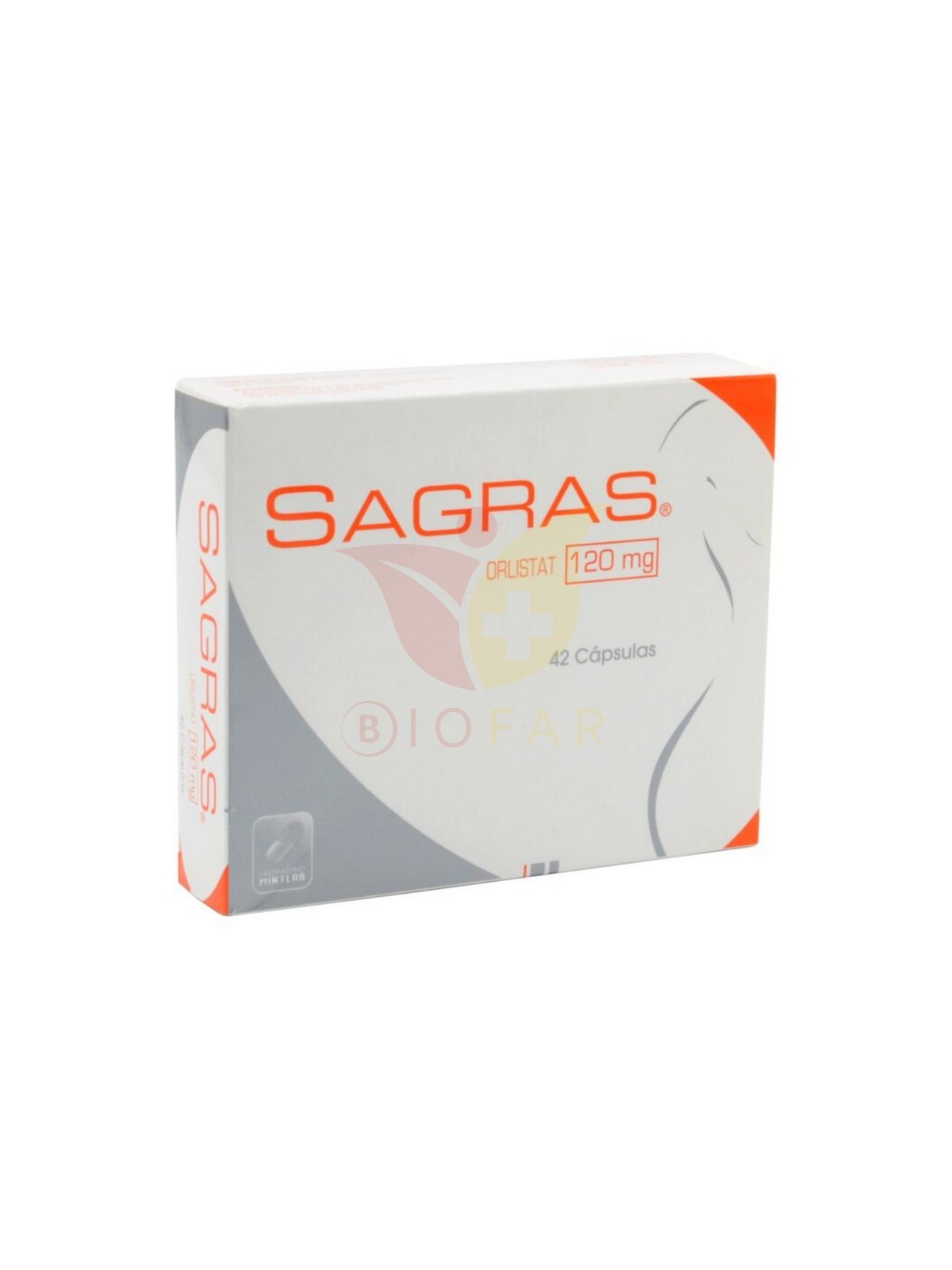 SAGRAS 120 MG X 42 CAP