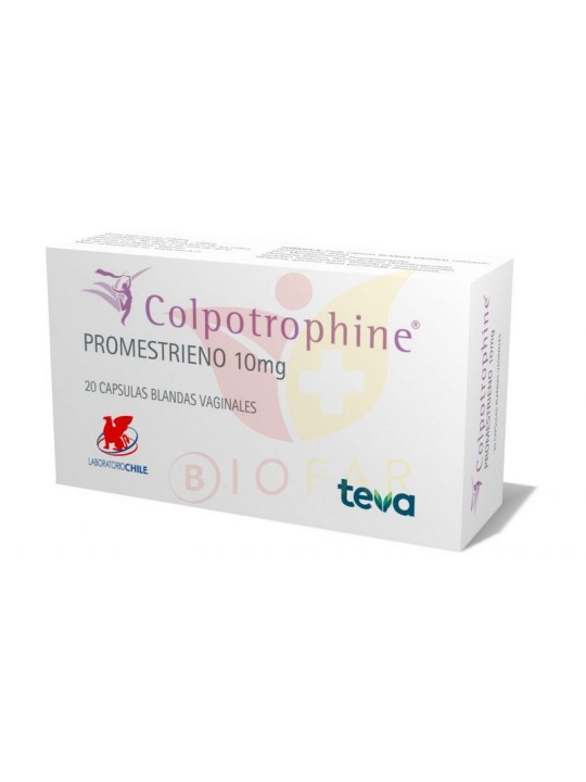 COLPOTROPHINE  10 MG X 20 CAP VAGINALES