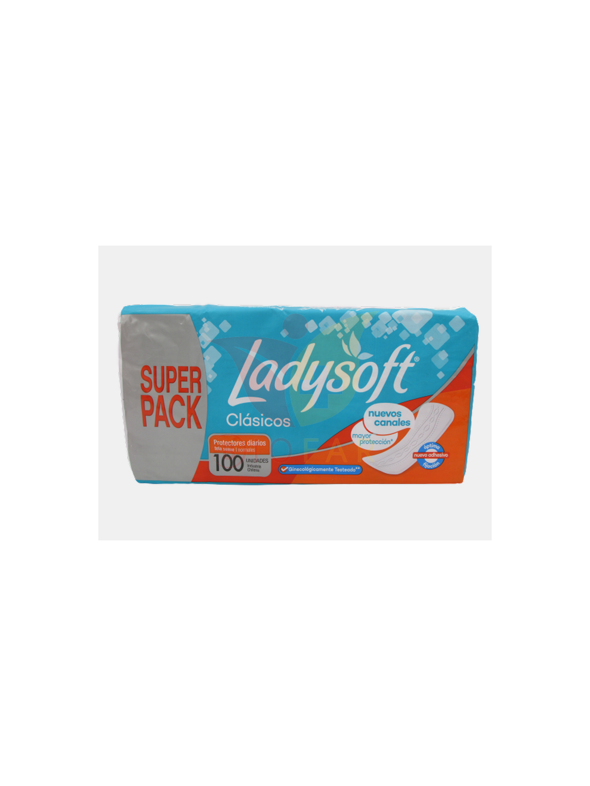 LADYSOFT PROTEC. DIARIO TELA SUAVE NORMAL X100