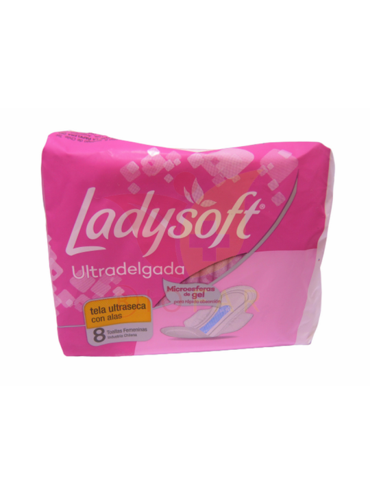 LADYSOFT ULTRA DELGADA ULTRASECA C/ALAS X8