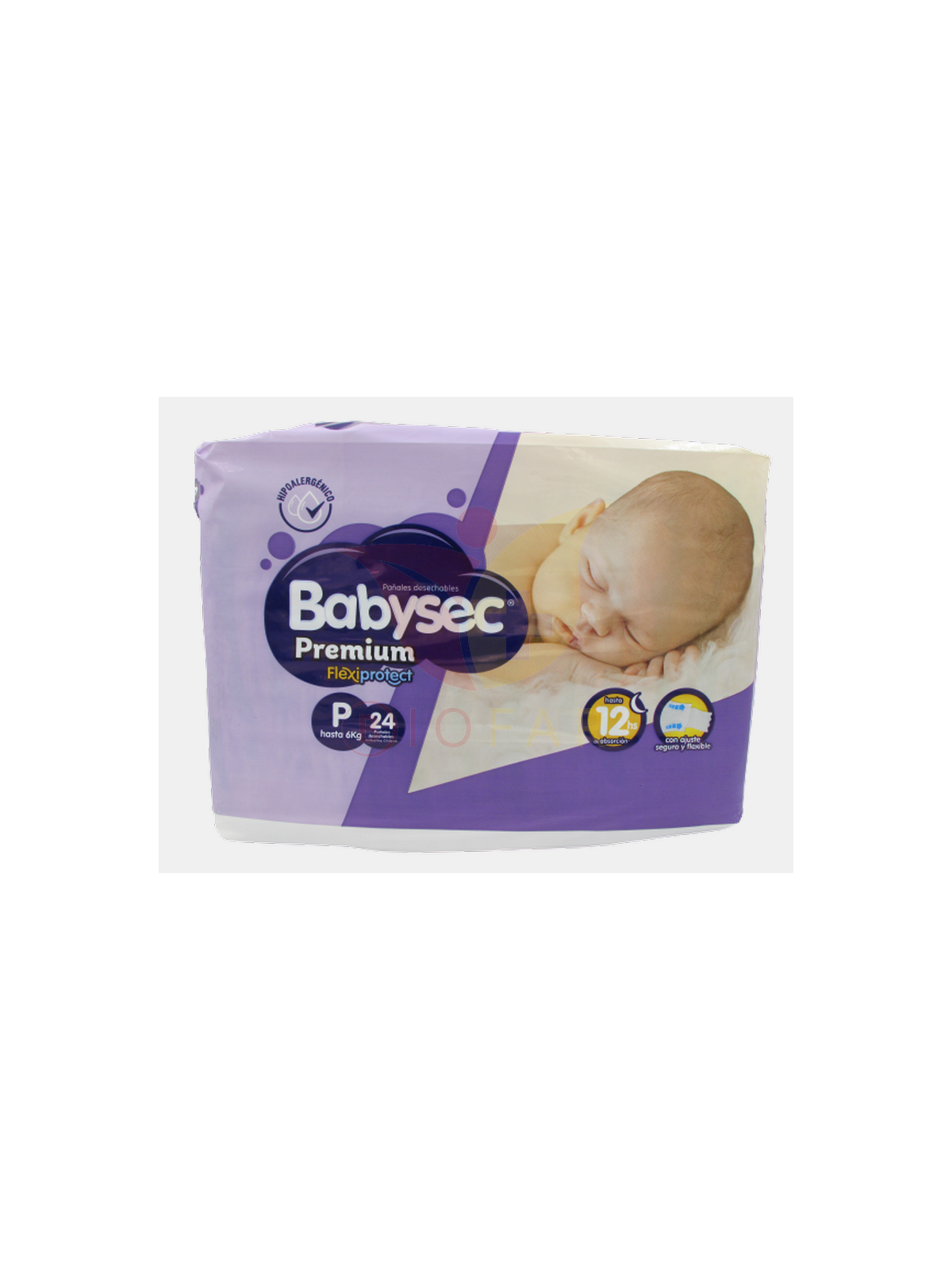 BABYSEC PAÑAL BEBE PREMIUM P X24