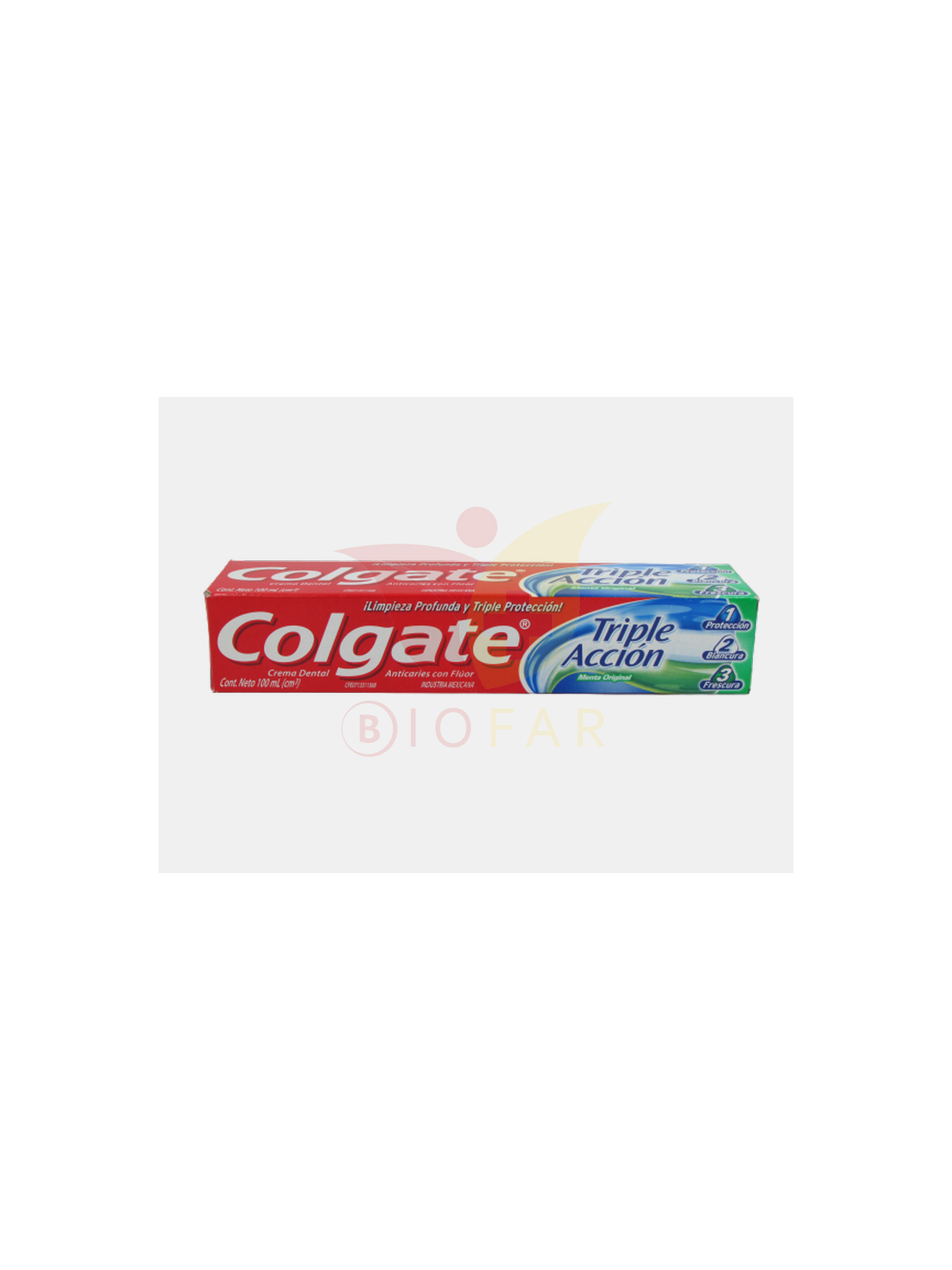 COLGATE TRIPLE ACCIÓN PAS.X100G