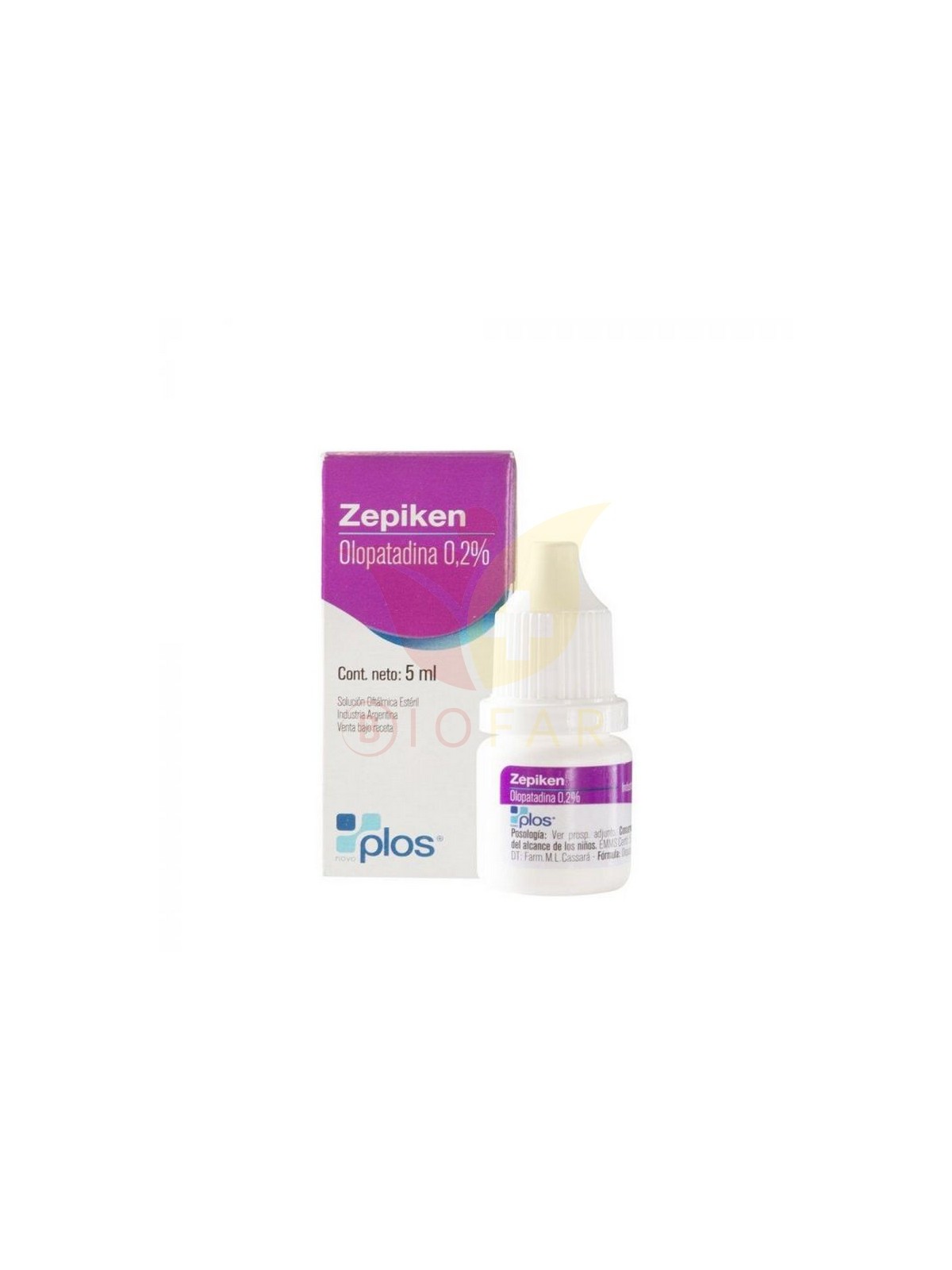 ZEPIKEN SOL 0,2% X 5 ML