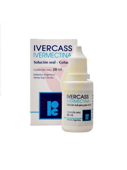 IVERCASS SOL ORAL 0,06% X 20 ML