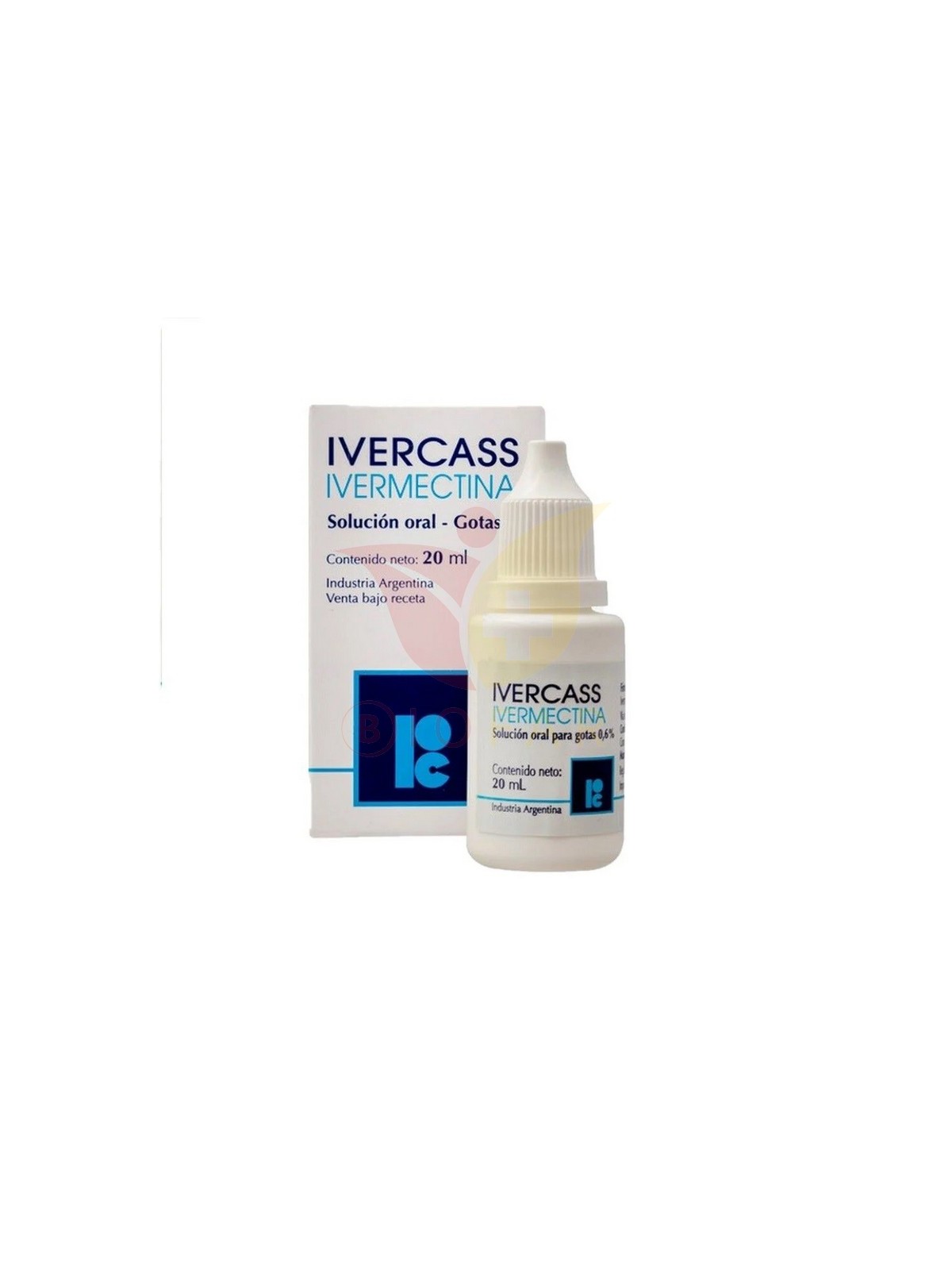 IVERCASS SOL ORAL 0,06% X 20 ML