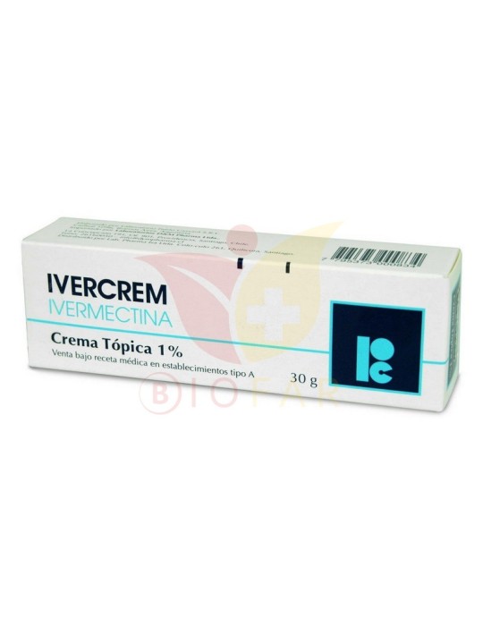 IVERCREM CREMA TOPICA 0,01% X 30G