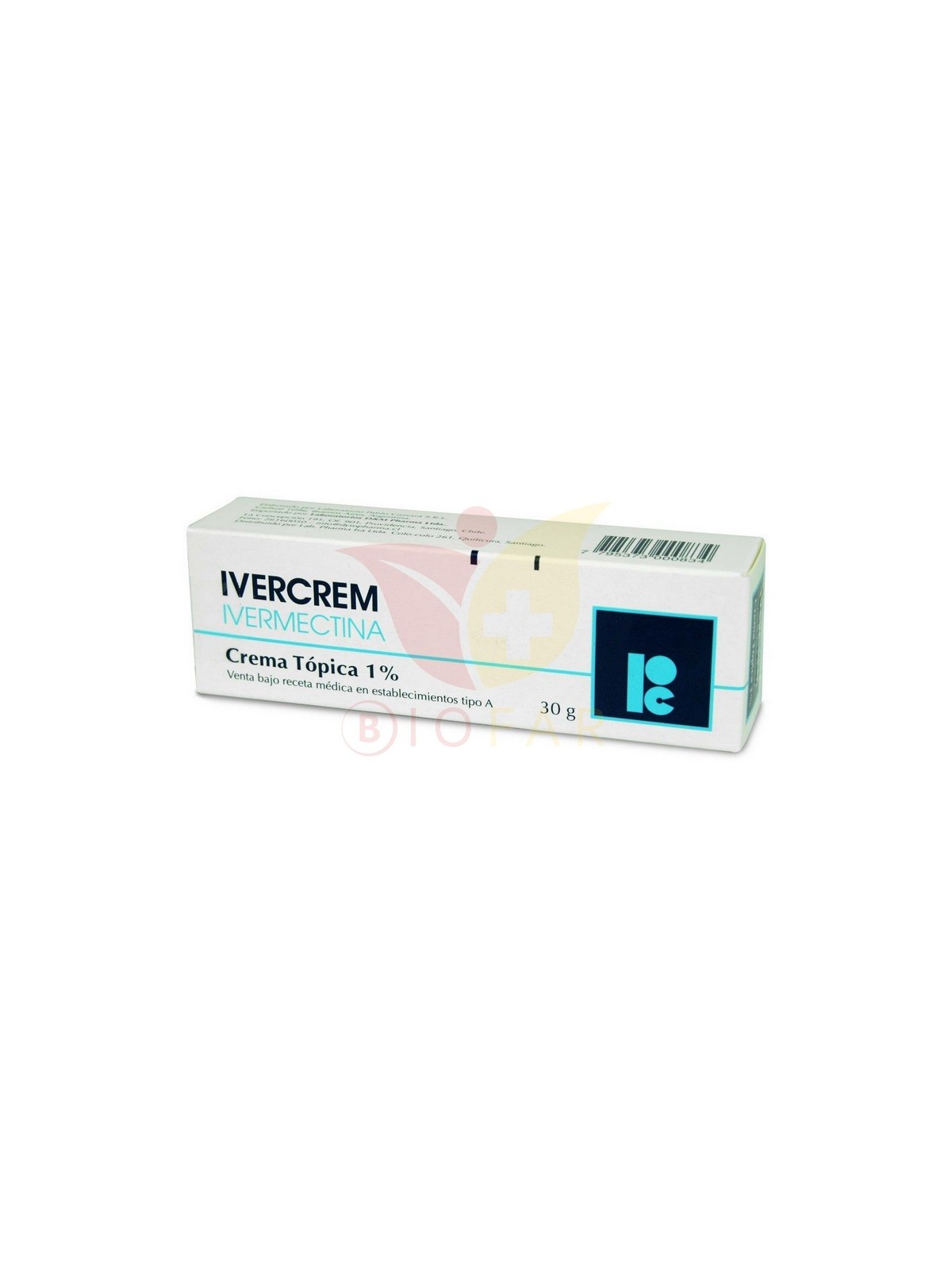 IVERCREM CREMA TOPICA 0,01% X 30G