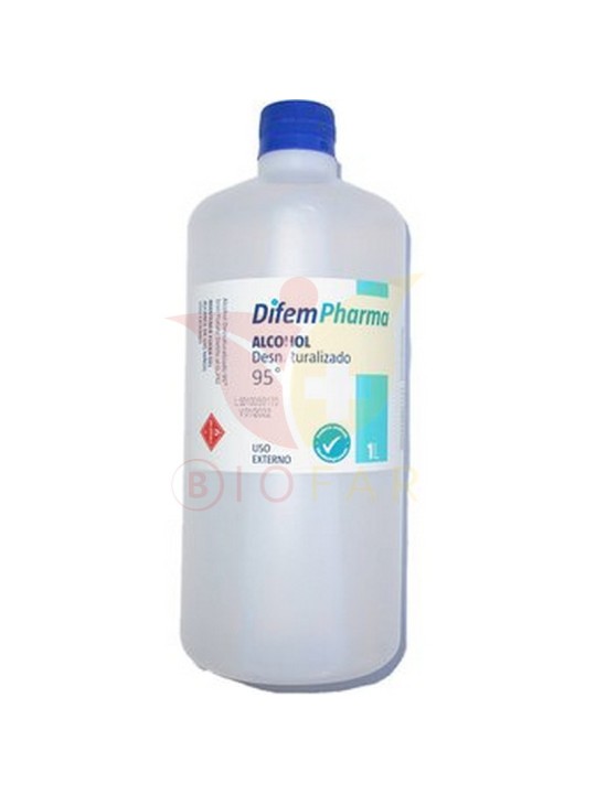 ALCOHOL DESNATURALIZADO 95° X 1000 ML