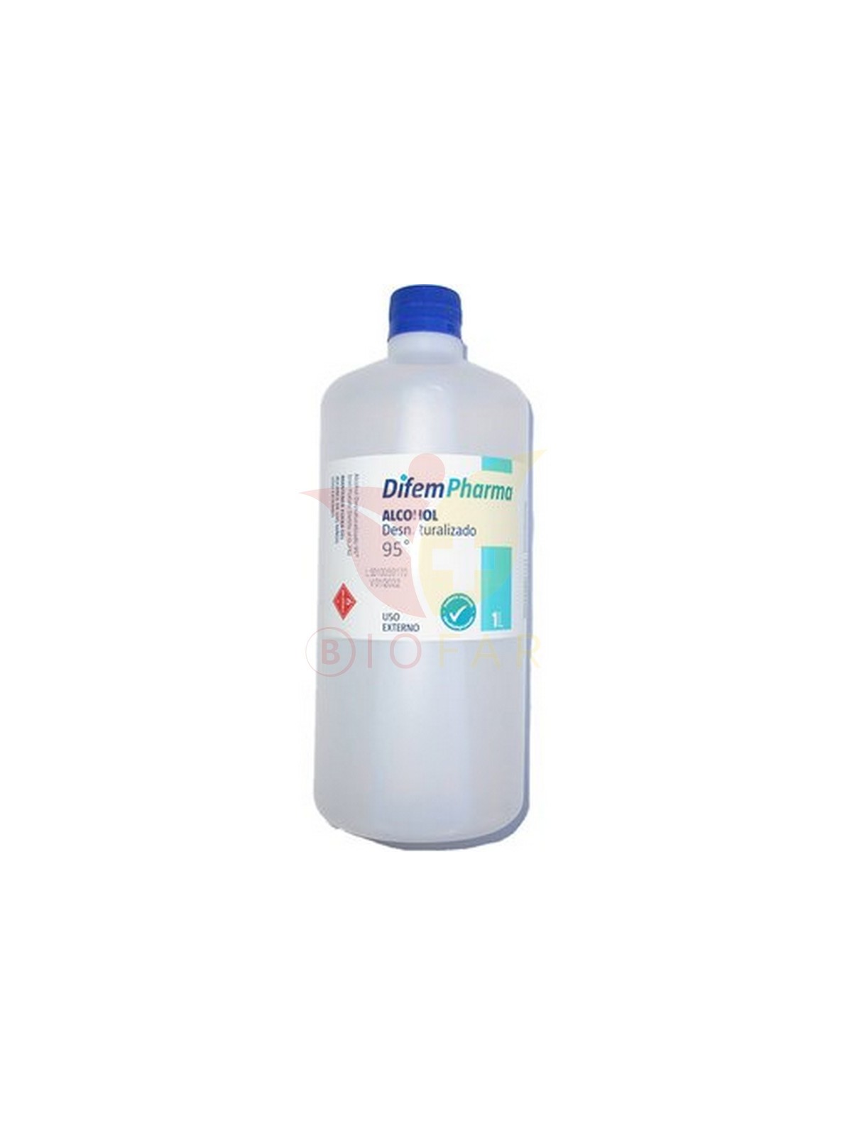 ALCOHOL DESNATURALIZADO 95° X 1000 ML