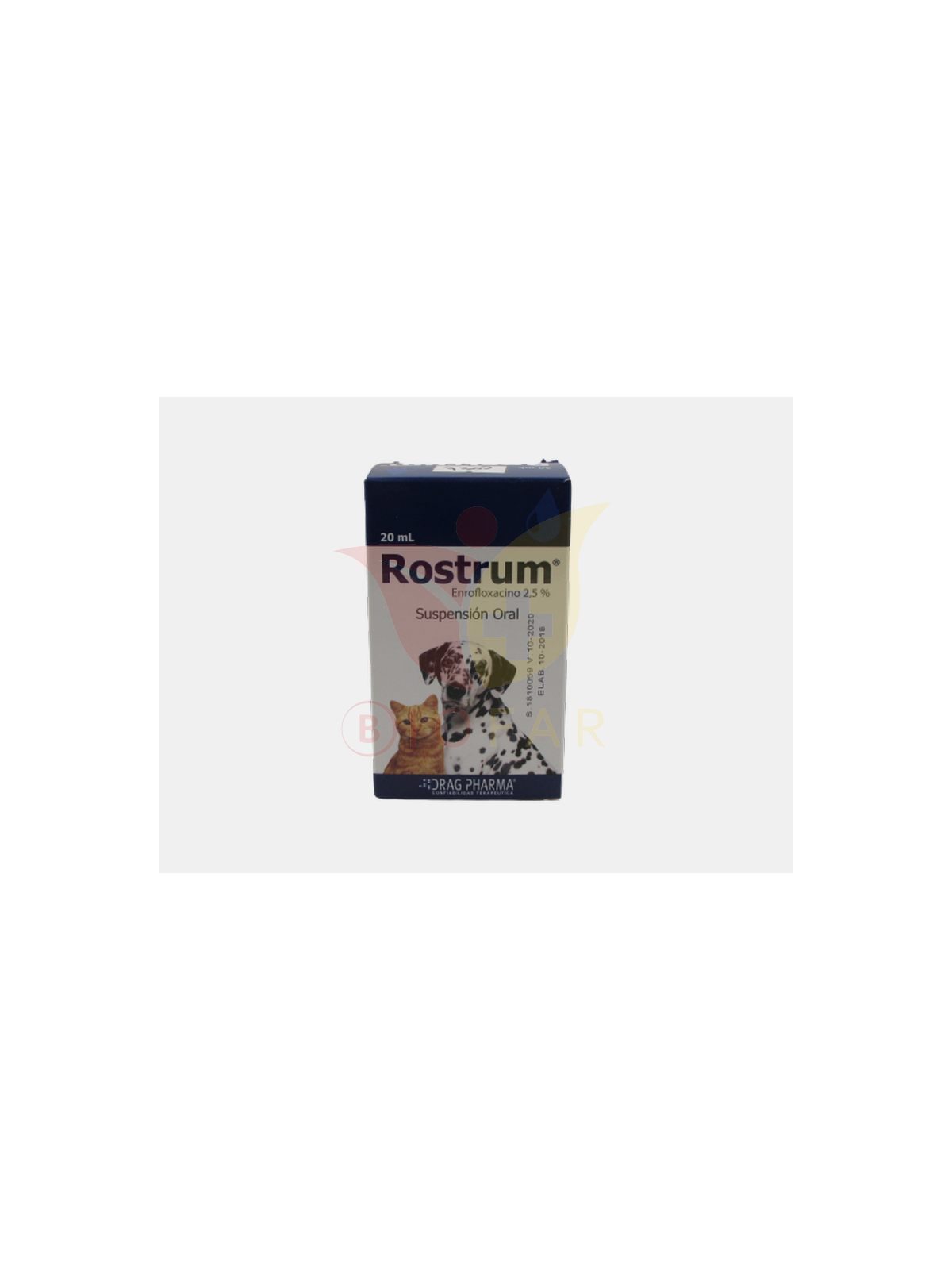 ROSTRUM 2.5% X 20 ML