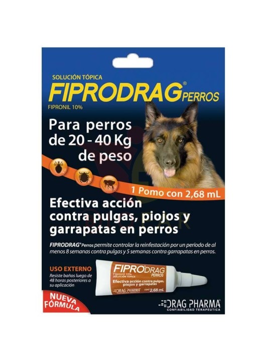 FIPRODRAG PERROS 20-40 KILOS