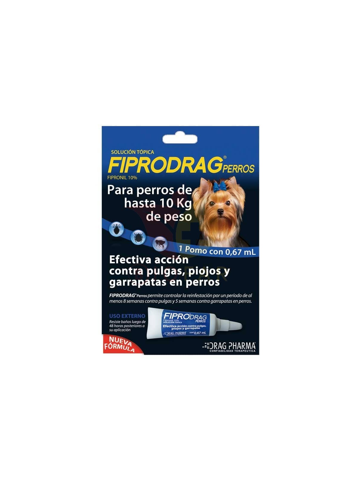 FIPRODRAG PERROS 10  KILOS