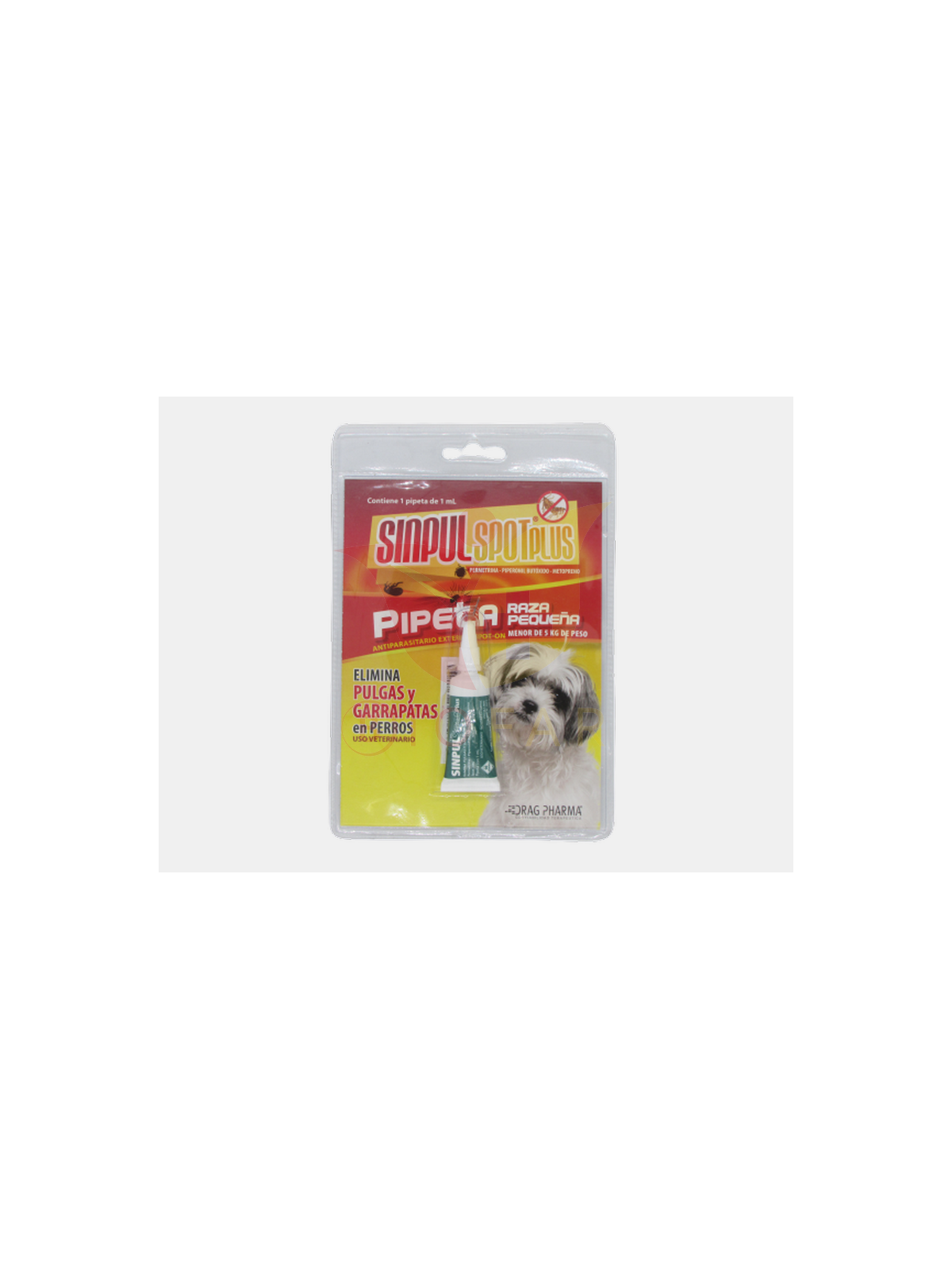 SINPUL SPOT PLUS RAZA PEQ 0-5 KG  PIPETA 2 ML X 1