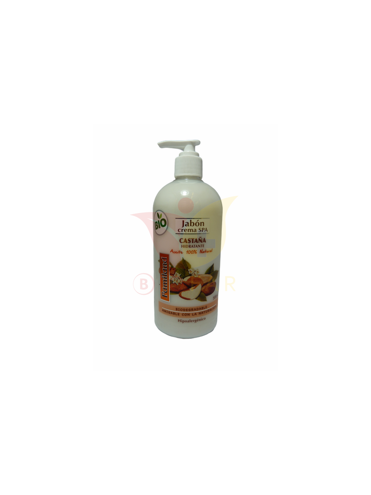 FAMILAND JABON CASTAÑA C/VALVULA 500ML