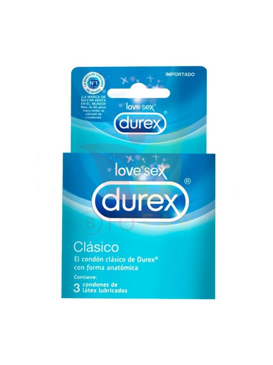 DUREX CLASICO X 3