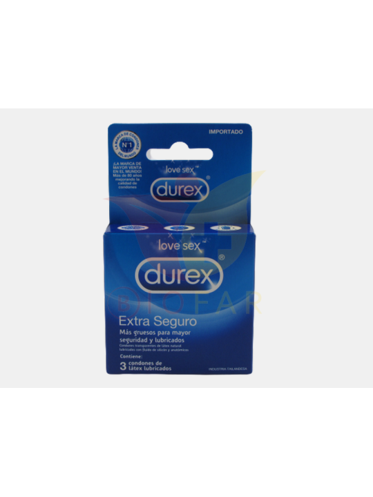 DUREX EXTRA SEGURO X 3