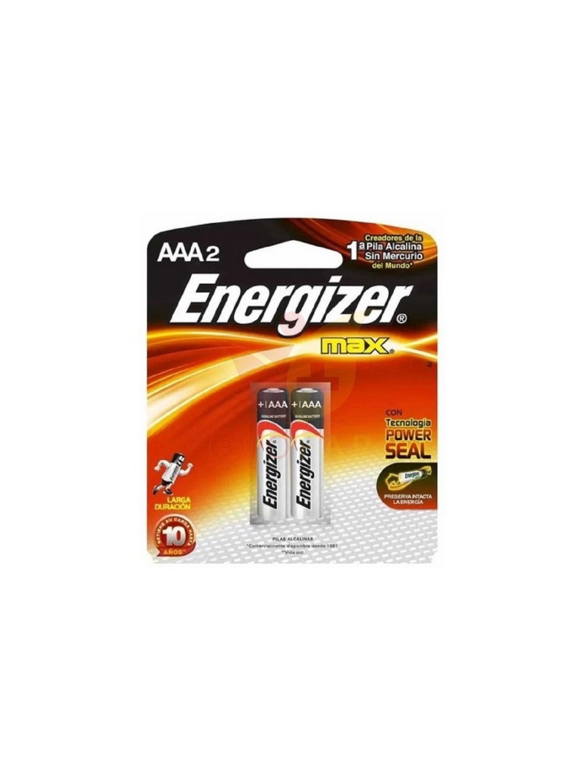 ENERGIZER MAX PILAS ALCALINAS AAA x 2