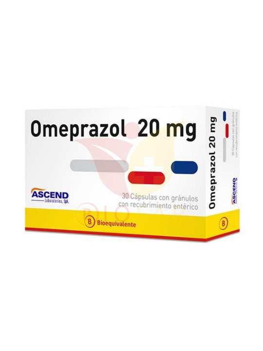 OMEPRAZOL  20mg X30CAP.