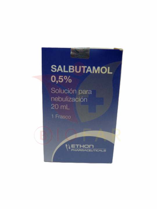 SALBUTAMOL 0.5% SOL.NEB.X20ML