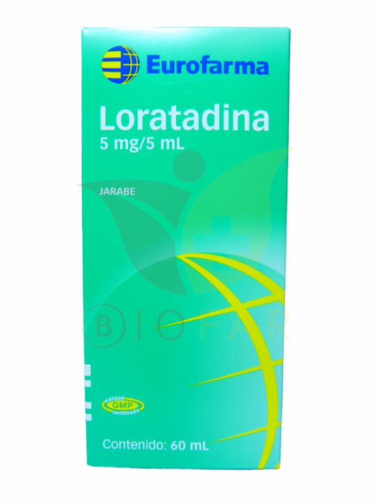 LORATADINA 5mg/5ml JBE.X60ML