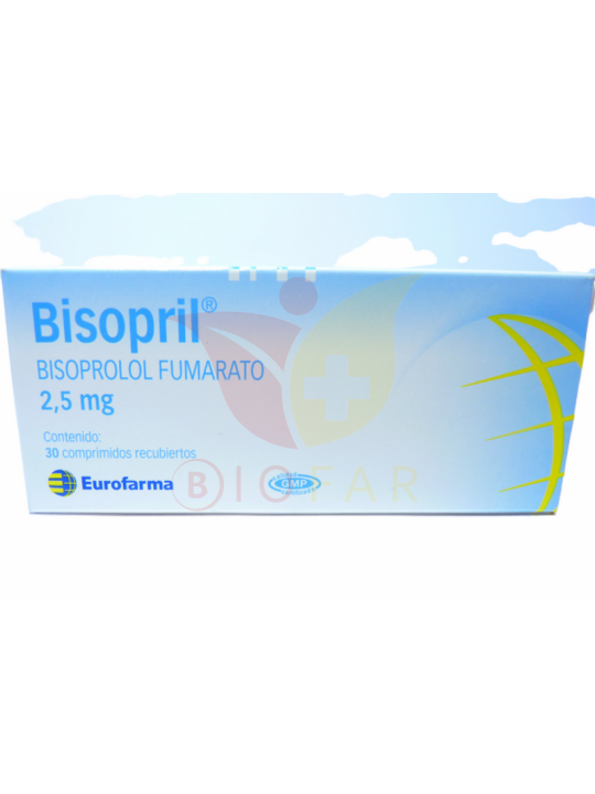 Bisopril 2.5mg X 30COM REC