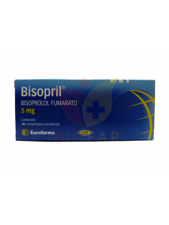 BISOPRIL 5mg X 30 COM REC