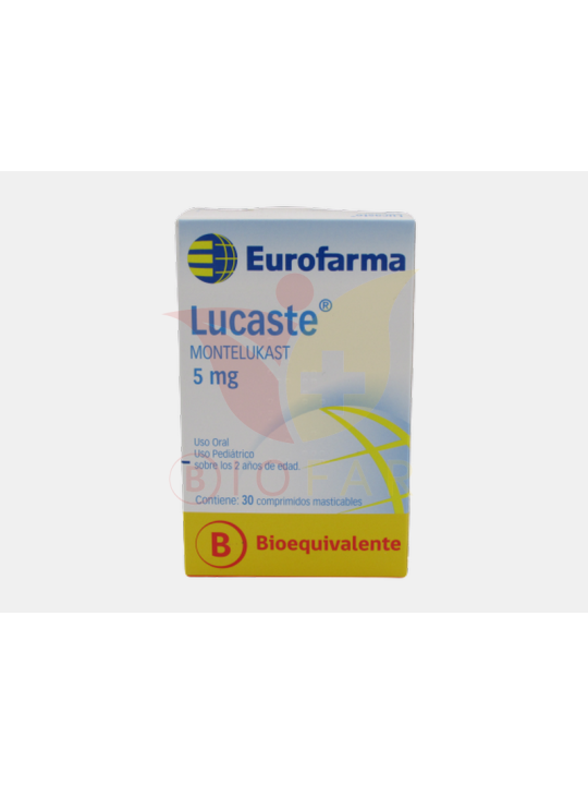 LUCASTE 5mg X 30 COM