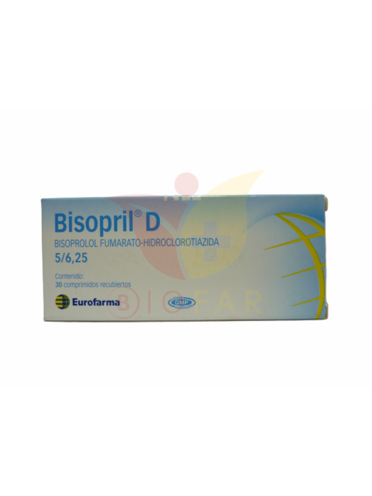 BISOPRIL D 5/6.25mg X 30 COM REC