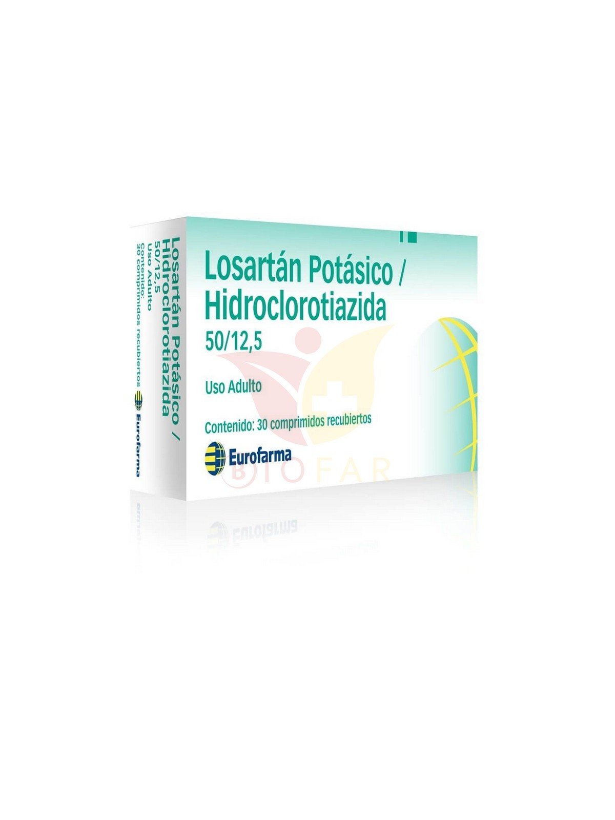 LOSARTAN/HIDROCL 50/12.5 X30COM.