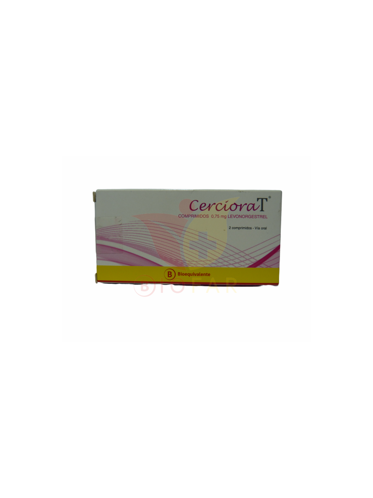 CERCIORA T COMPRIMIDOS 0,75 mg (LEVONORGESTREL)