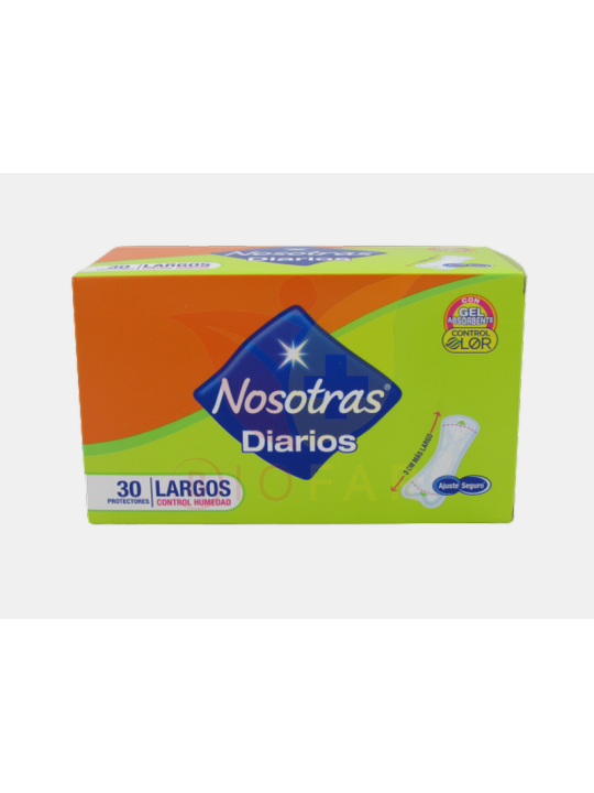 NOSOTRAS PROTECTOR DIARIO LARGO X30