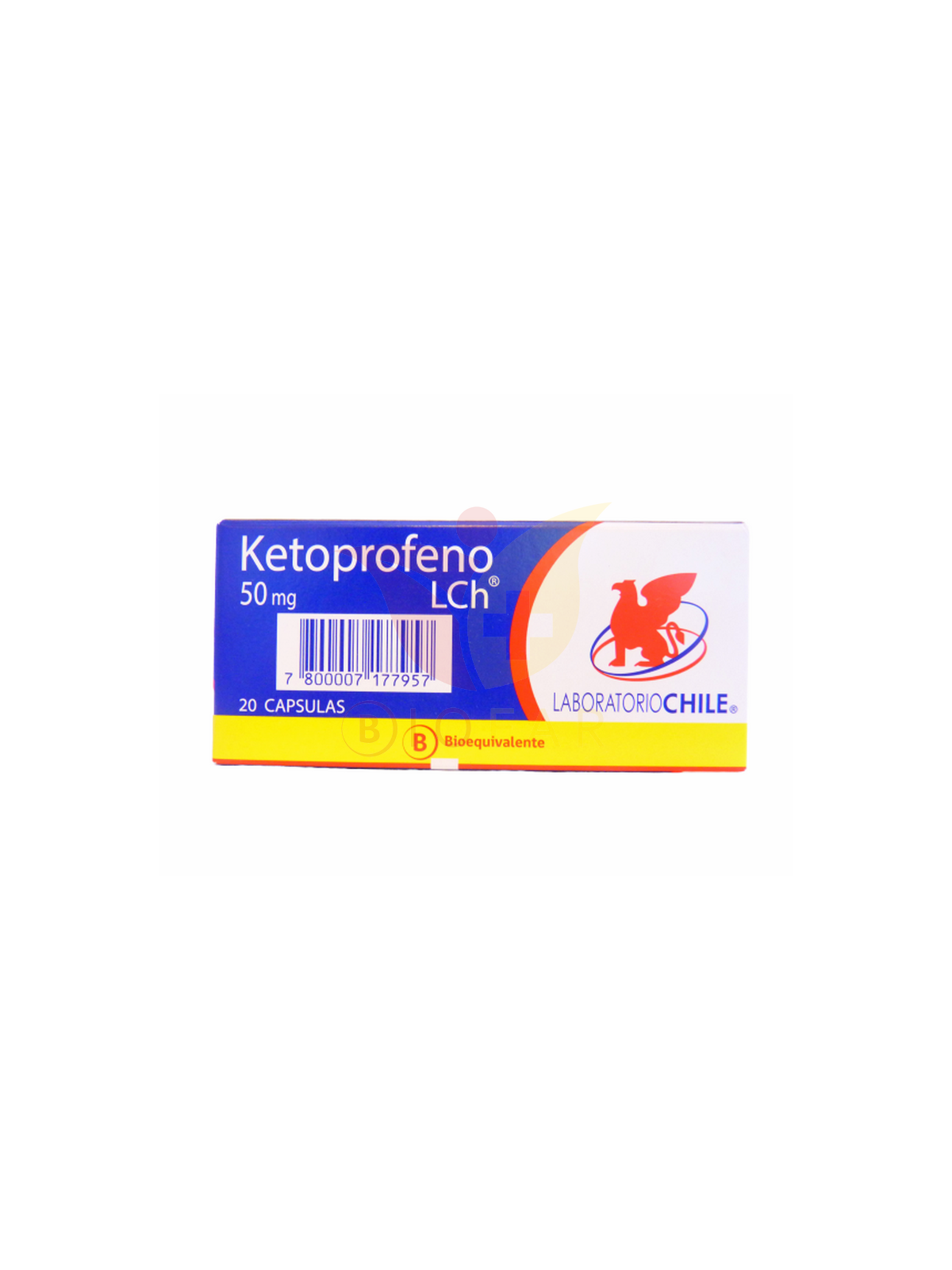 KETOPROFENO  50mg X20CAP