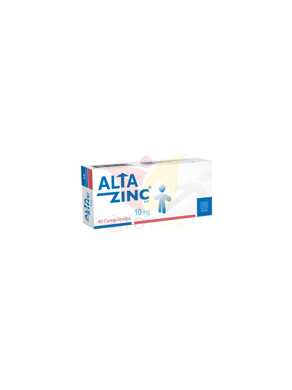 ALTAZINC 10MG X 40 COMP