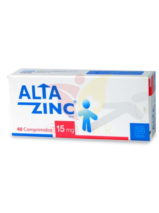 ALTAZINC 15 MG X 40 COM