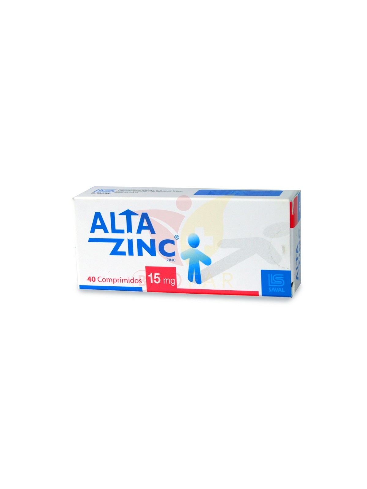 ALTAZINC 15 MG X 40 COM