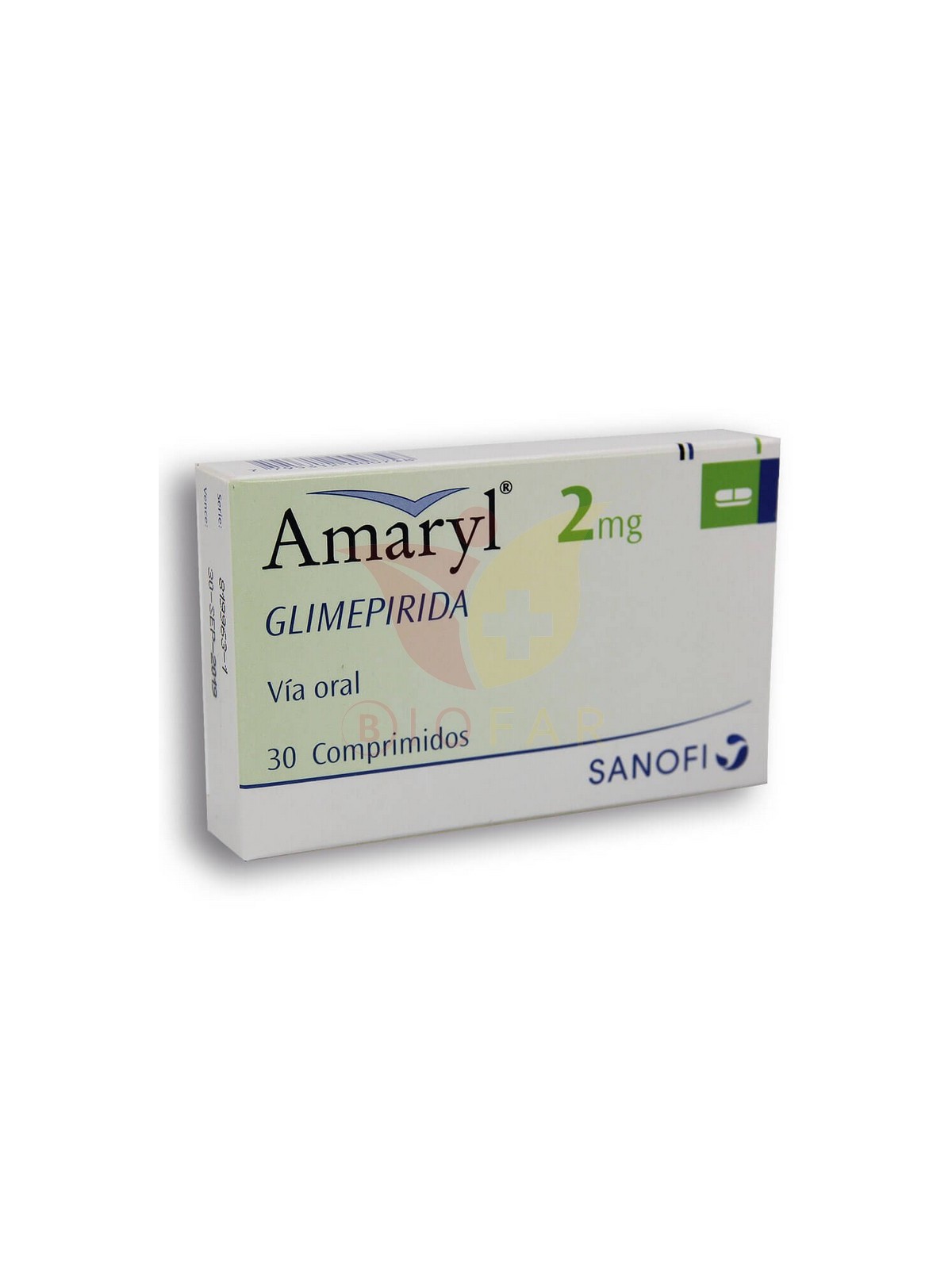 AMARYL  2 MG X 30 COM