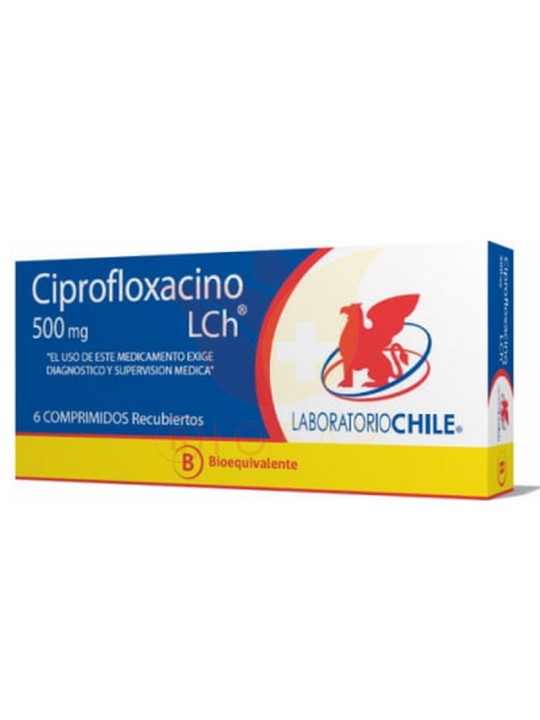 CIPROFLOXACINO  500mg X6COM.