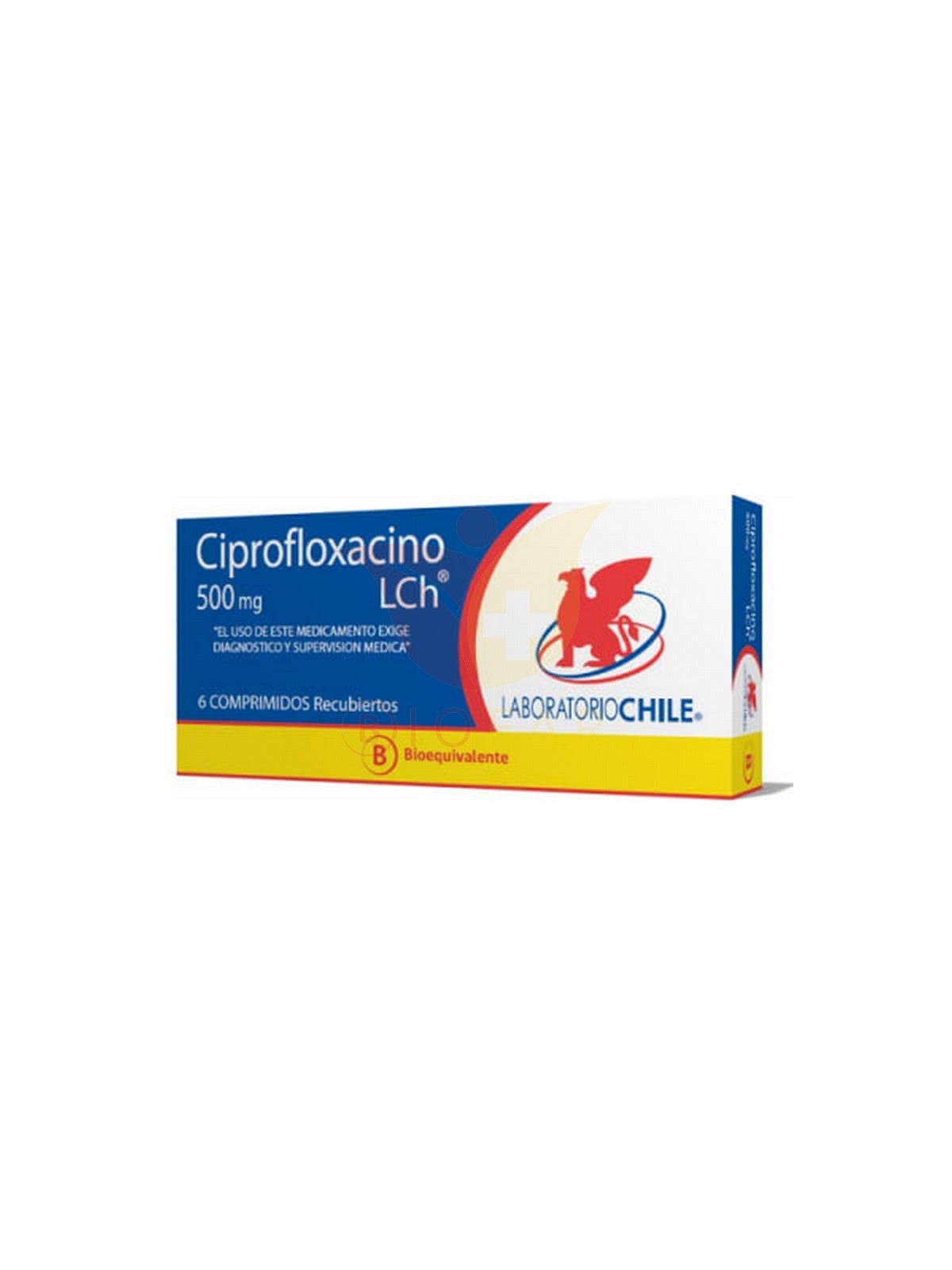 CIPROFLOXACINO  500mg X6COM.