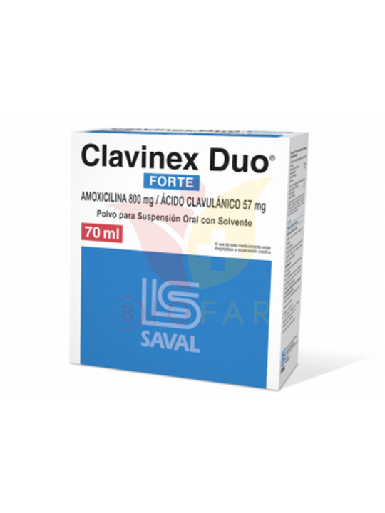 CLAVINEX DUO 400/57 X 70 ML