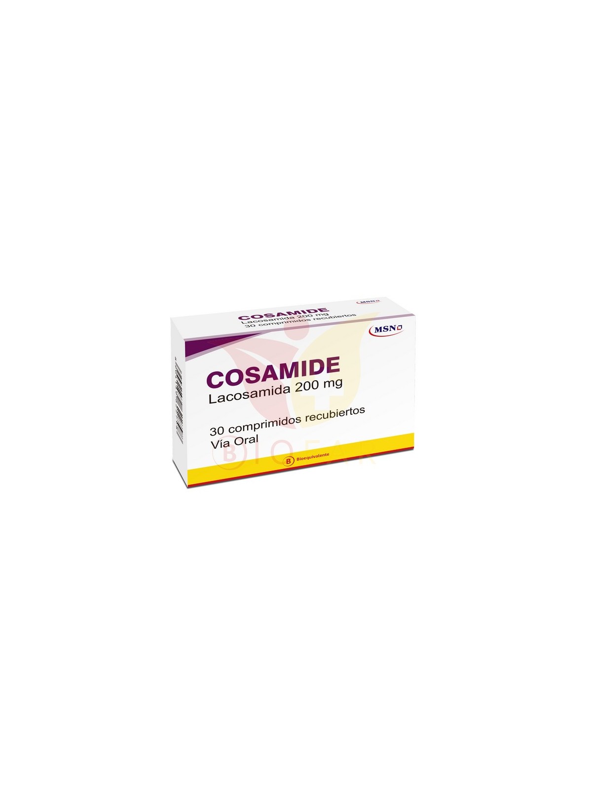 COSAMIDE 200 MG X 30 COM REC