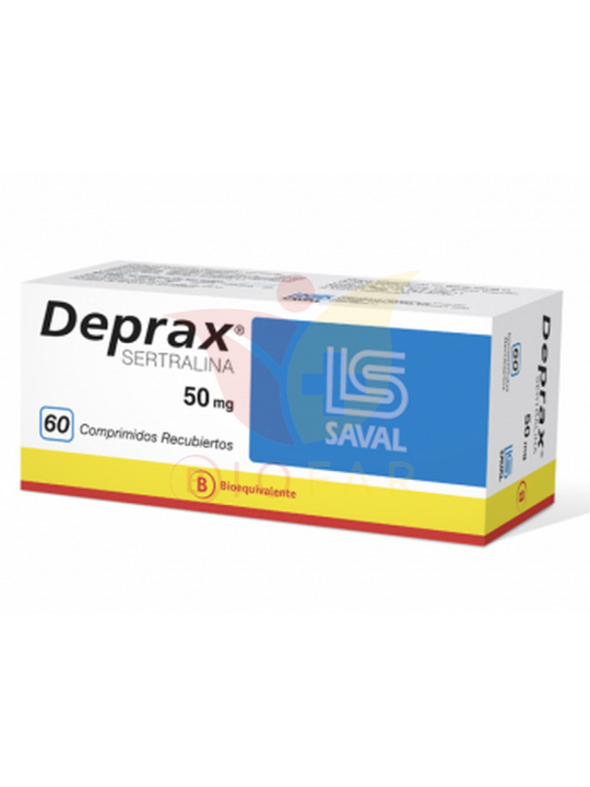 DEPRAX 50MG X 60 COM REC